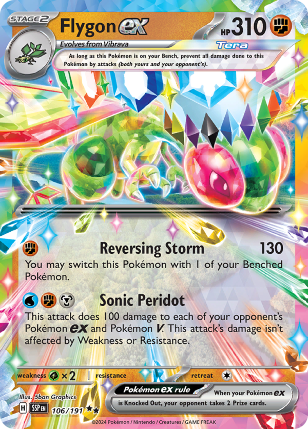 Flygon ex-106-Surging Sparks