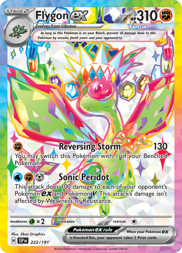 Flygon ex-222-Surging Sparks