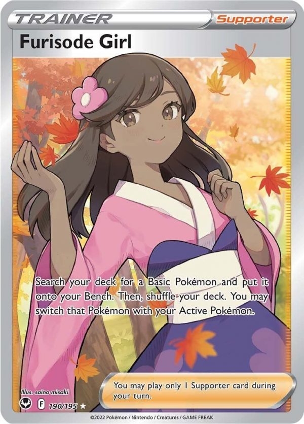 Furisode Girl (Full Art) - 190 - Silver Tempest