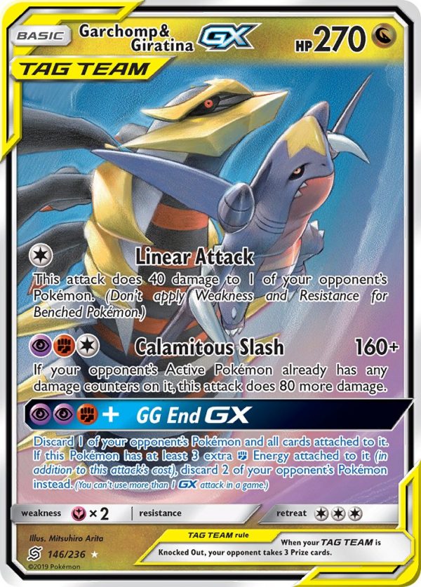 Garchomp & Giratina-GX - 146 - Unified Minds