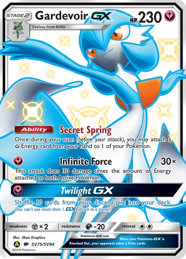 Gardevoir-GX - SV75 - Burning Shadows