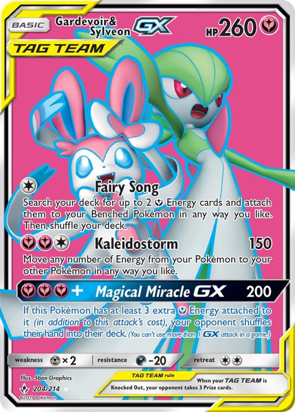 Gardevoir & Sylveon-GX - 204 - Unbroken Bonds