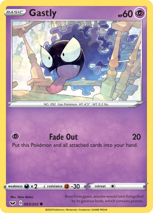 Gastly - 83 - Sword & Shield