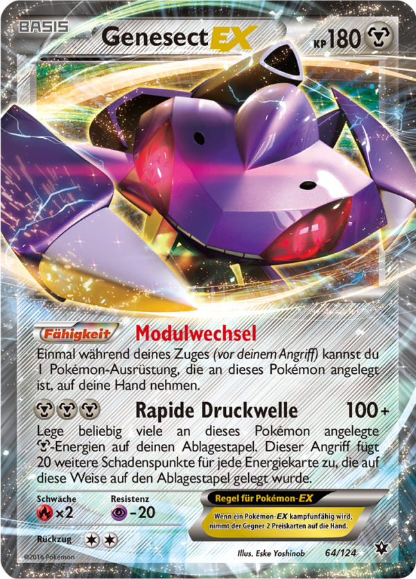 Genesect-EX - 64 - Schicksalsschmiede