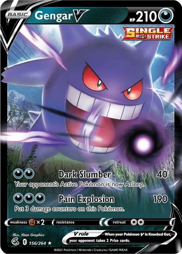 Gengar V - 156 - Fusion Strike