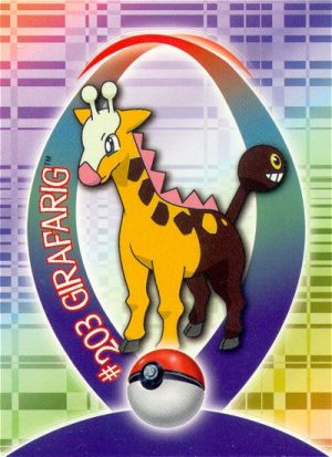 Girafarig-42 of 62-Johto series