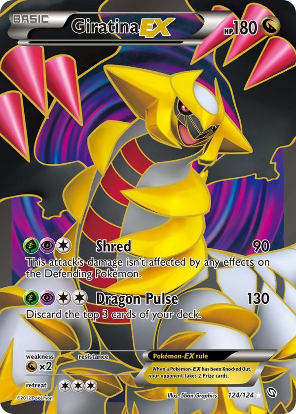 Giratina-EX - 124 - Dragons Exalted