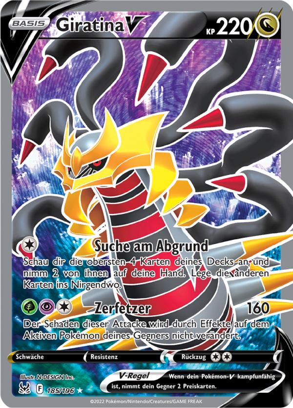 Giratina V - 185 - Verlorener Ursprung