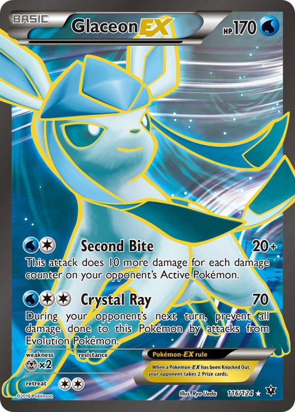 Glaceon-EX - 116 - Fates Collide