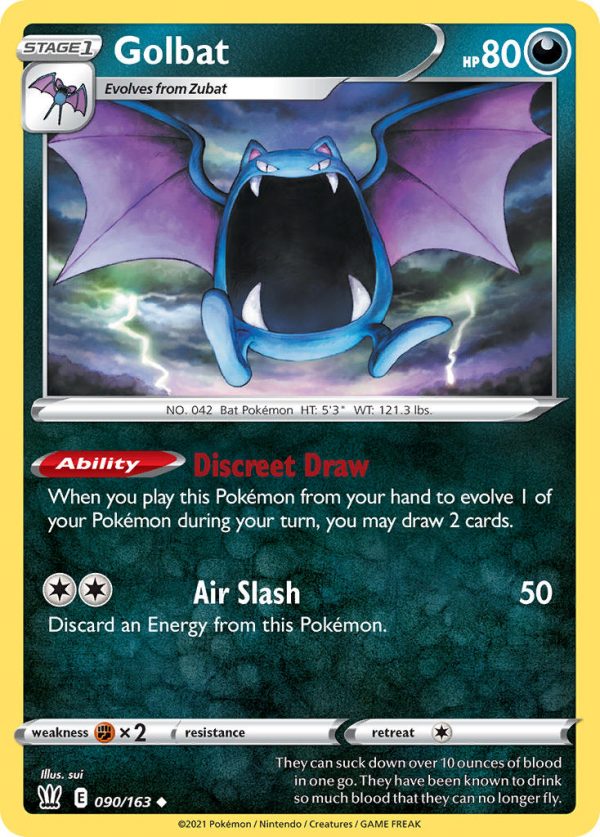 Golbat - 90 - Battle Styles