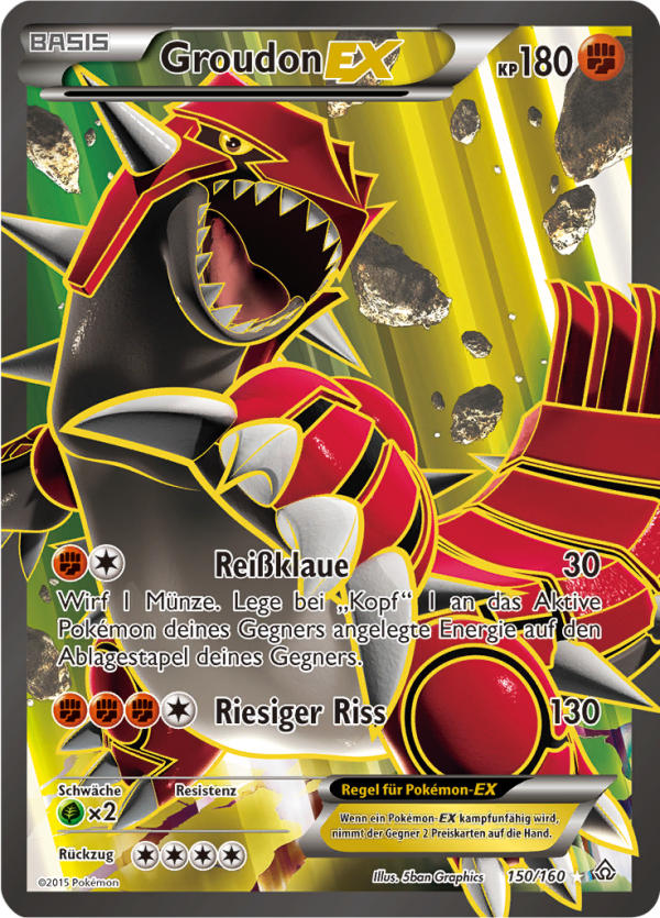 Groudon-EX - 150 - Protoschock