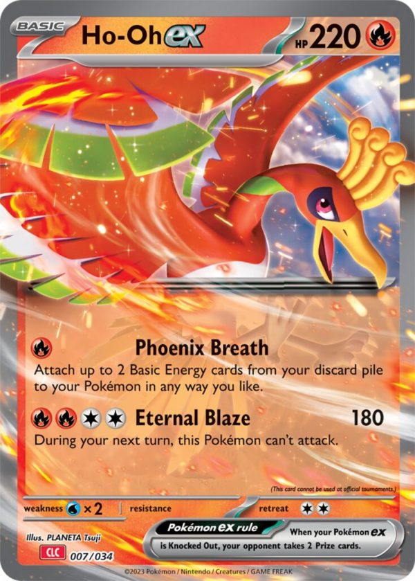 Ho-Oh ex-007-Pokemon TCG Classic - Charizard