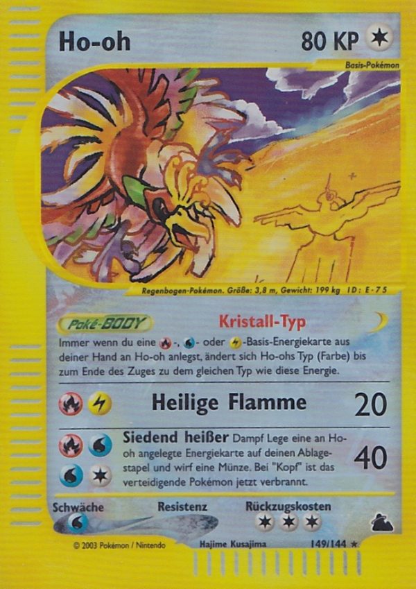 Ho-oh - 149 - Skyridge