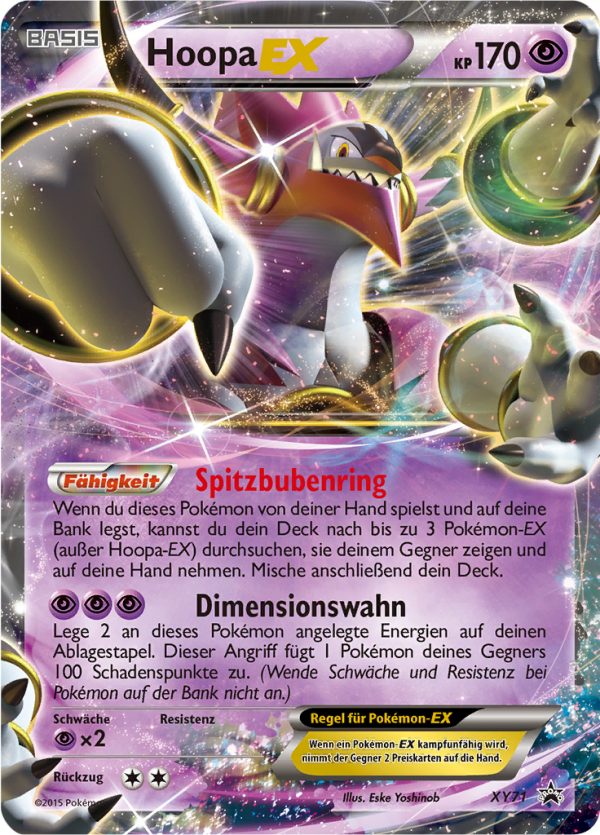 Hoopa-EX - XY71 - XY Promos