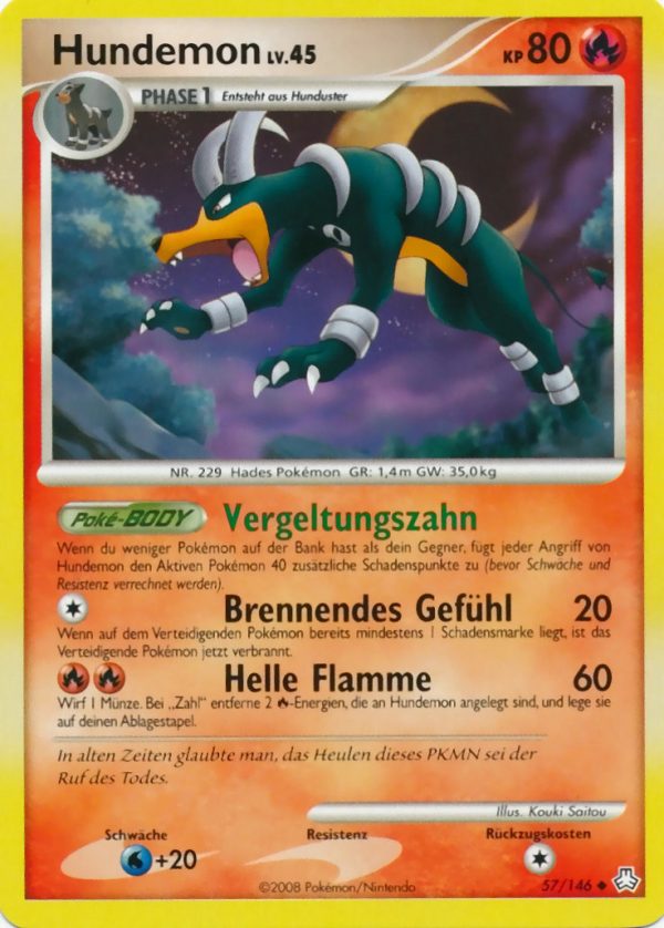 Houndoom - 57 - Erwachte Legenden