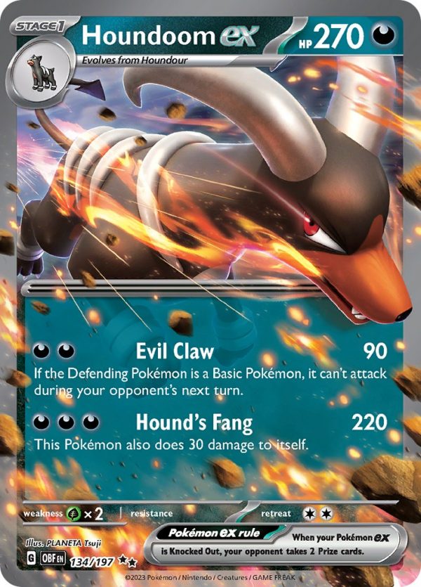 Houndoom ex-134-obsidian-flames