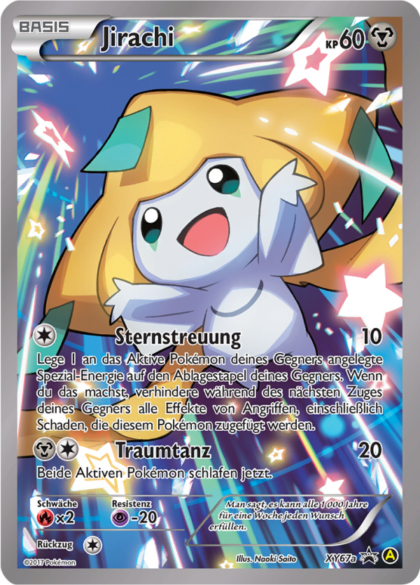 Jirachi - XY67a - XY Promos