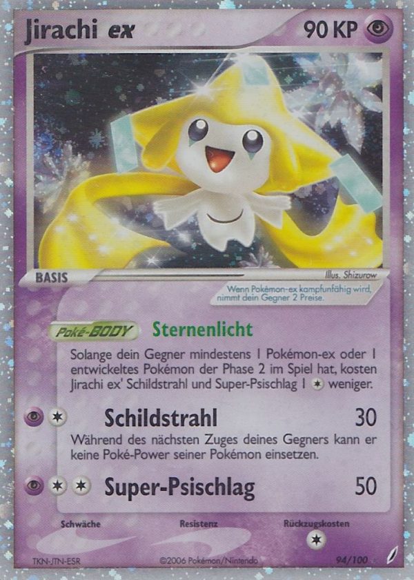 Jirachi ex - 94 - Crystal Guardians