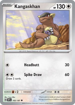 Kangaskhan - 133/189 - Darkness Ablaze - Reverse Holo – Card Cavern Trading  Cards, LLC