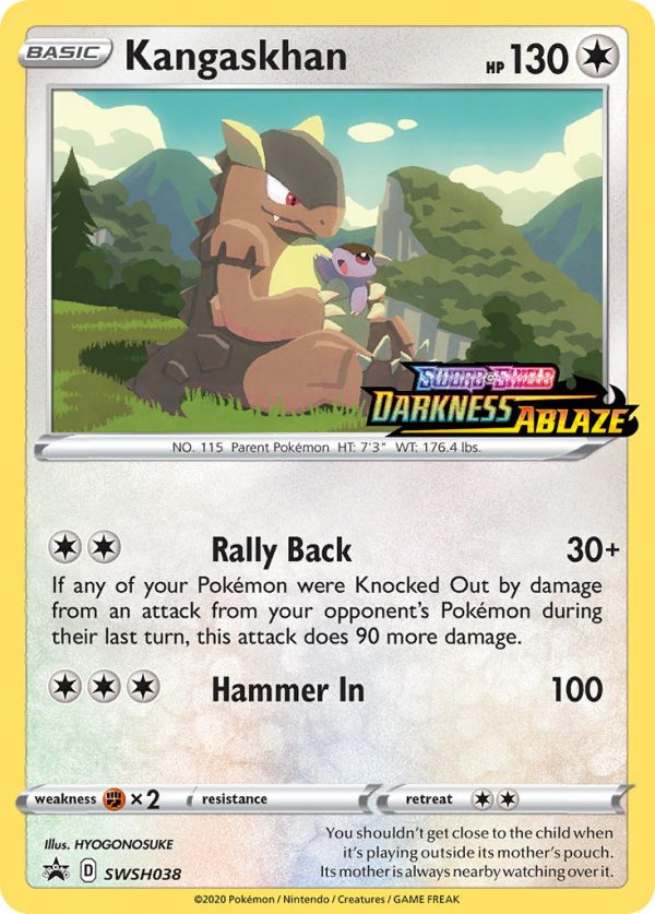 Kangaskhan - SWSH038 - Sword & Shield Promos