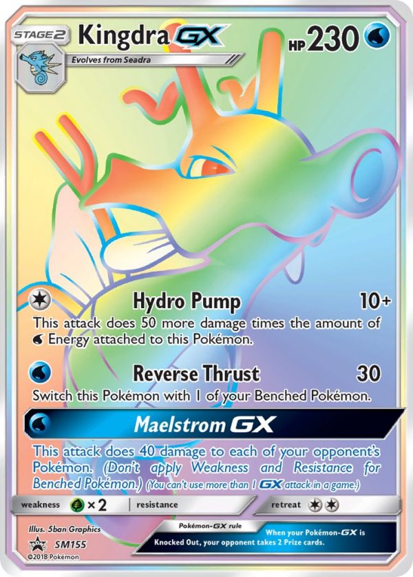 Kingdra-GX - SM155 - Sun & Moon Promos