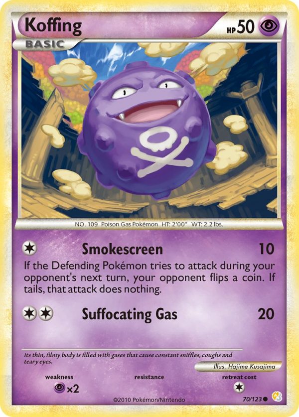 Koffing - 70 - HeartGold & SoulSilver