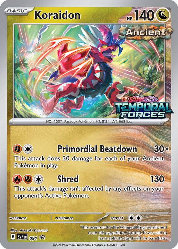 Koraidon-091-Scarlet & Violet Promos