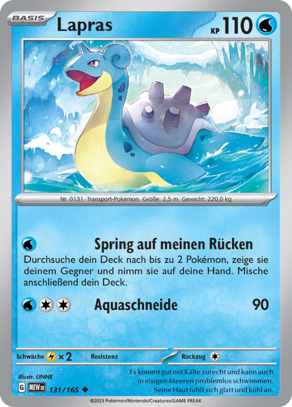 Lapras-131-Pokemon 151