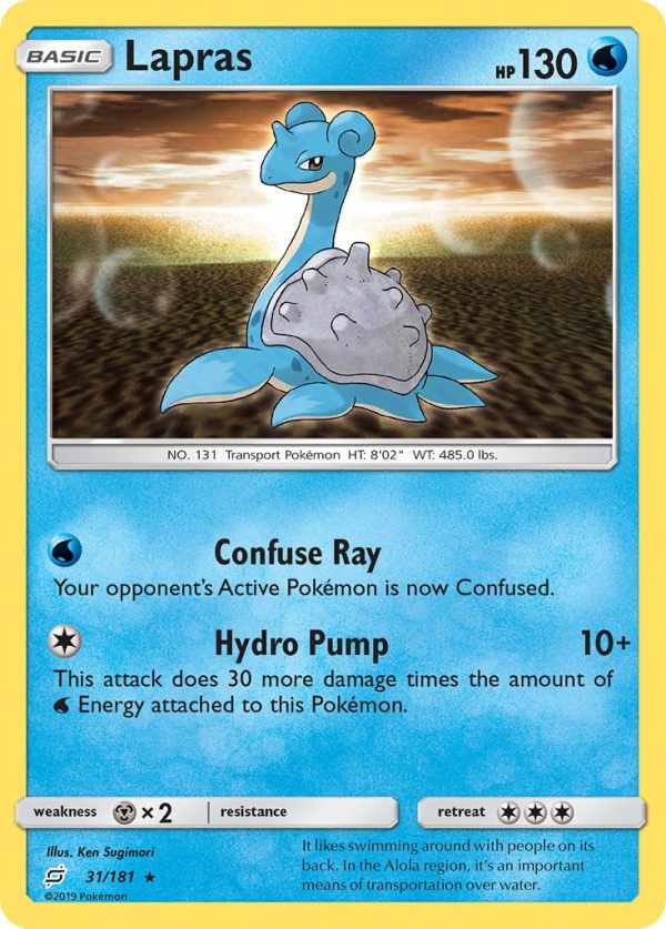 Lapras - 31 - Team Up