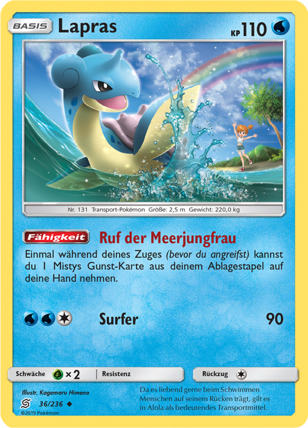 Lapras - 36 - Bund der Gleichgesinnten