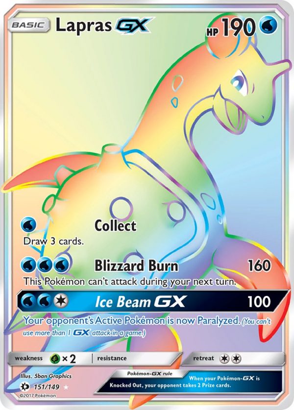 Lapras-GX - 151 - Sun & Moon