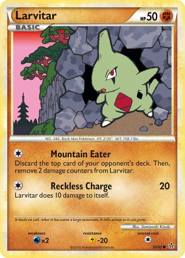 Larvitar - 50 - Unleashed