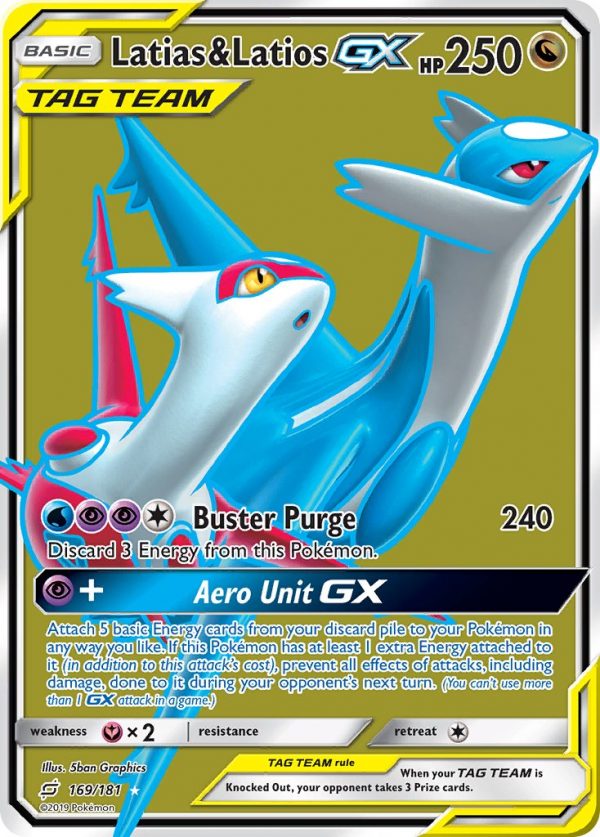 Latias & Latios-GX - 169 - Team Up