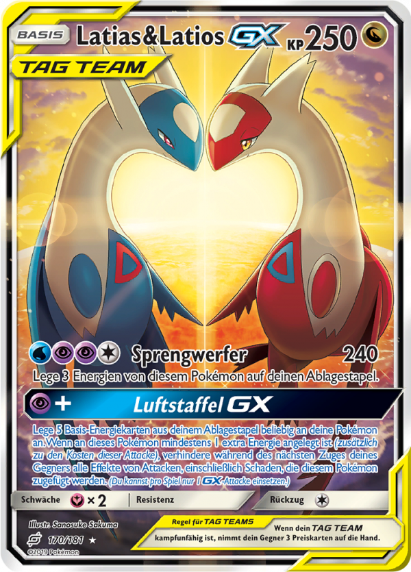 Latias & Latios-GX - 170 - Teams sind Trumpf