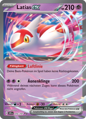 Latias-ex-76-Stürmische Funken