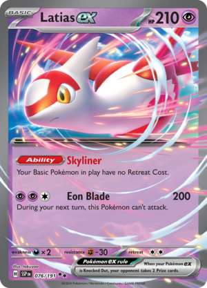 Latias ex-76-Surging Sparks