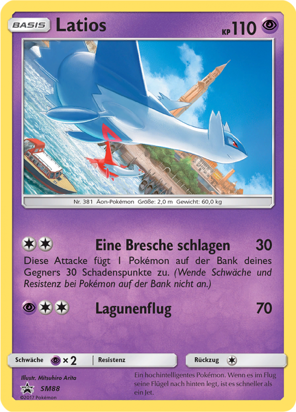 Latios - SM88 - Sun & Moon Promos