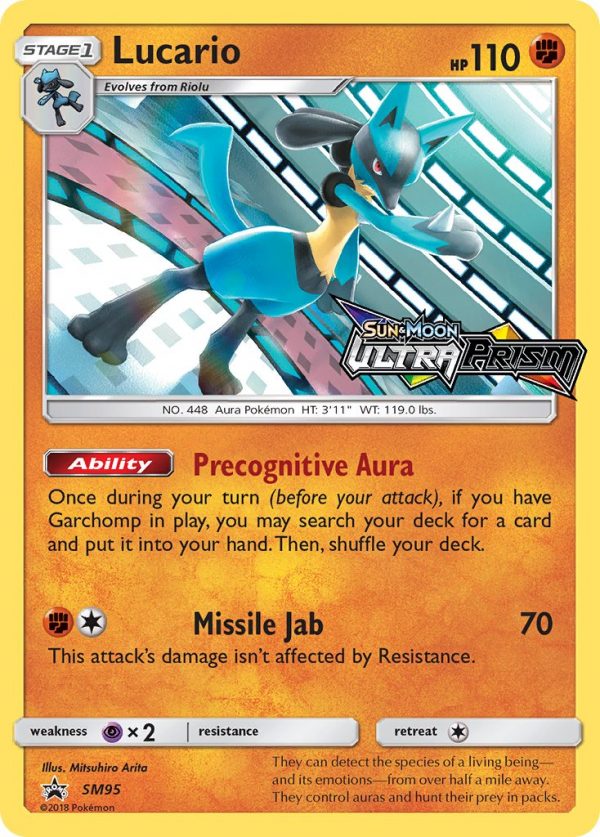 Lucario - SM95 - Sun & Moon Promos