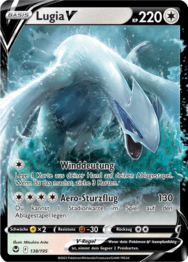 Lugia V - 138 - Silberne Sturmwinde