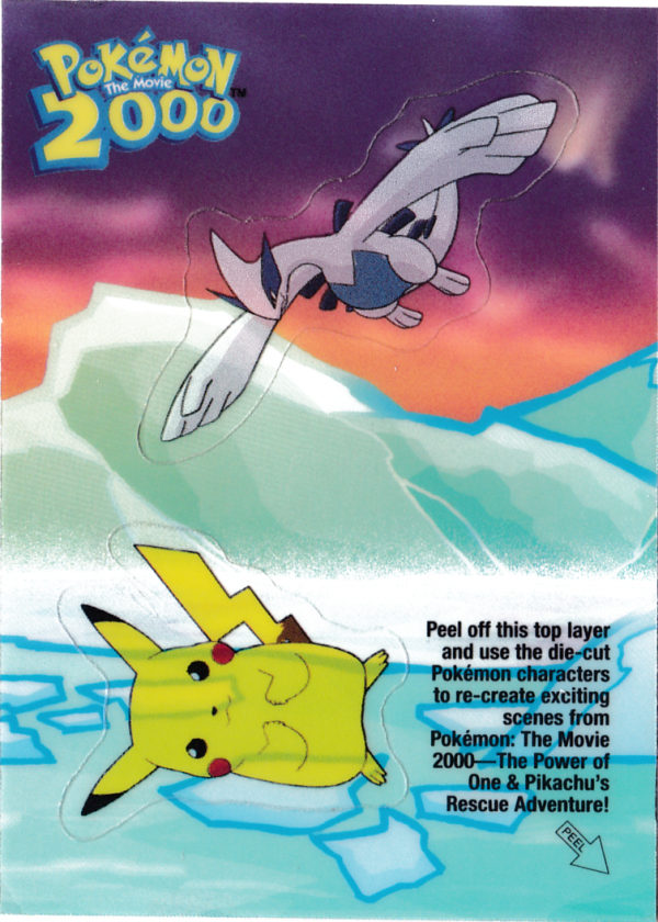 Lugia and Pikachu-4 of 10-Pokemon the Movie 2000