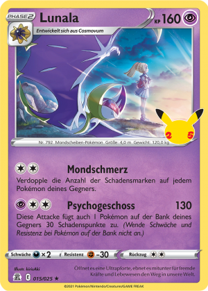 Lunala-GX 172/156 Ultra Prisma Pokemon Karte kaufen