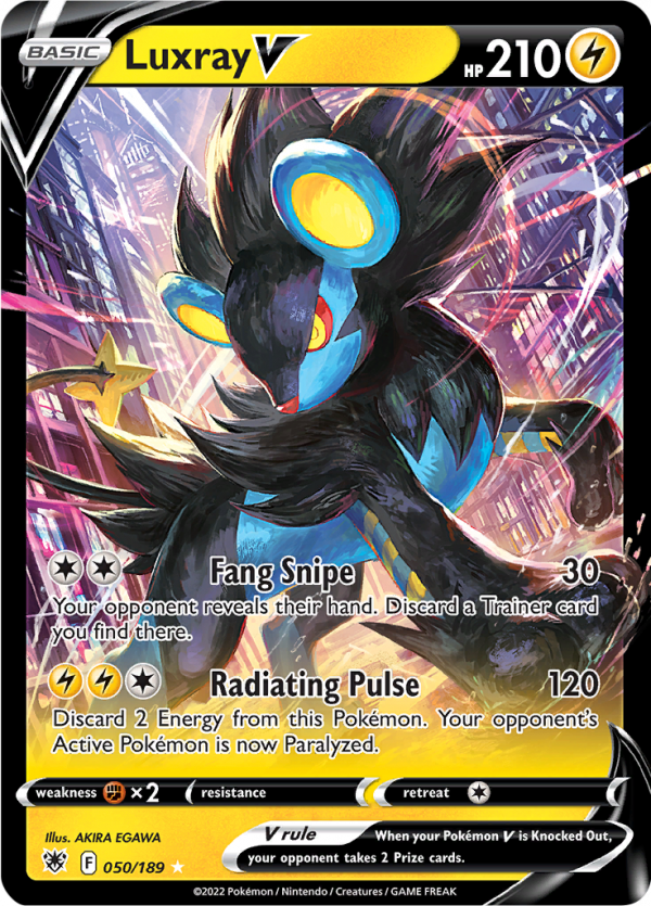 Luxray V - 50 - Astral Radiance