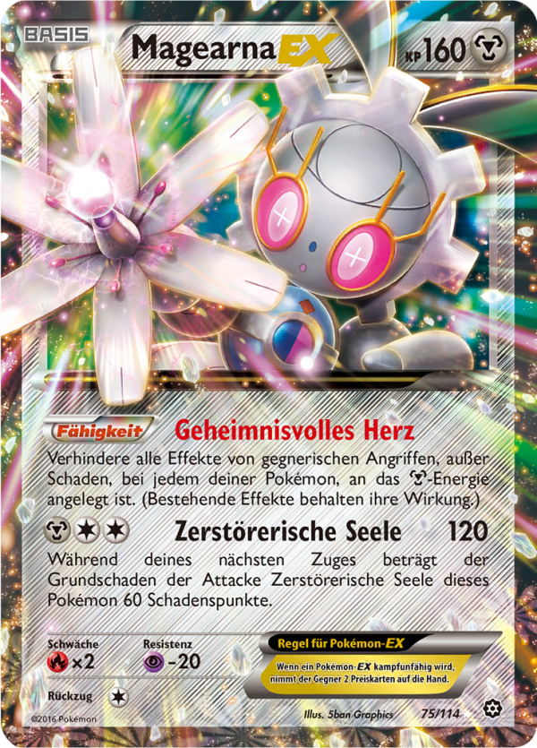 Magearna-EX - 75 - Dampfkessel