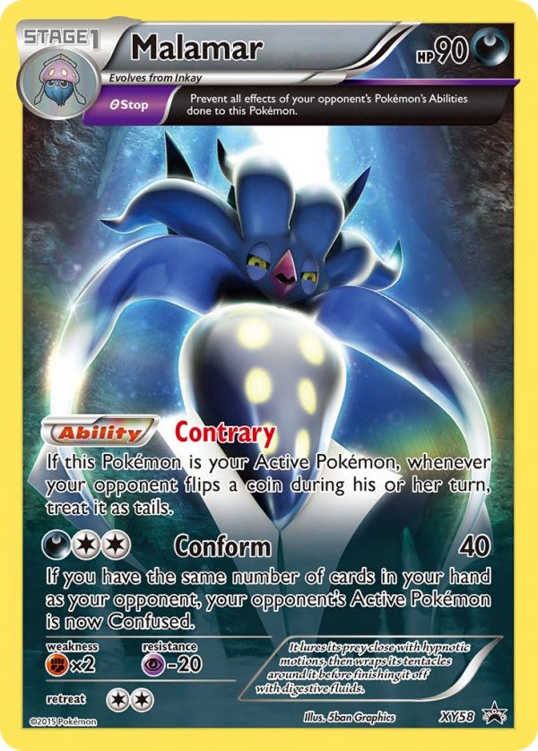 Malamar - XY58 - XY Promos