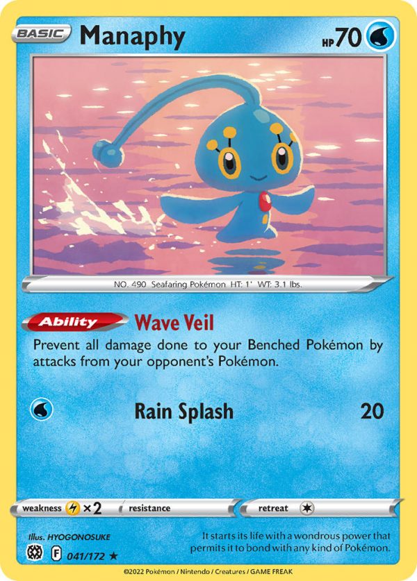 Manaphy - 41 - Brilliant Stars