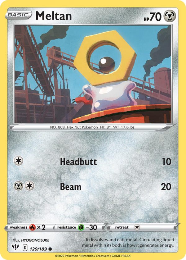 Meltan - 129 - Darkness Ablaze