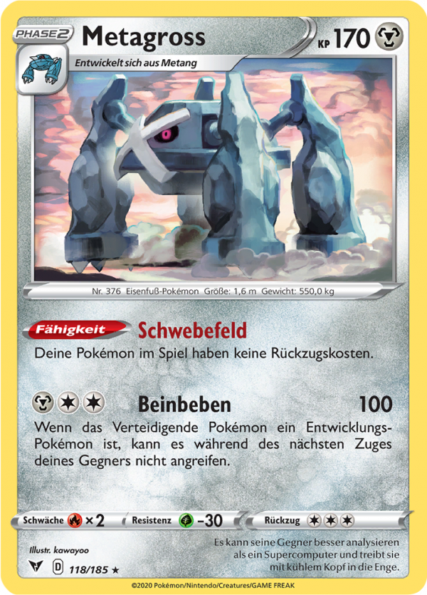 Metagross - 118 - Farbenschock