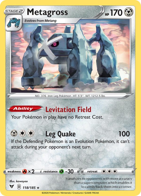 Metagross - 118 - Vivid Voltage