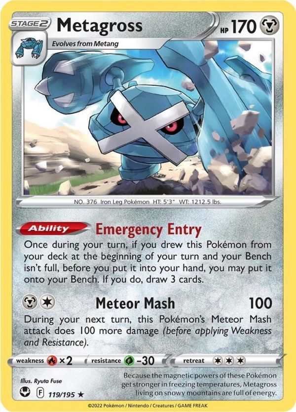 Metagross - 119 - Silver Tempest