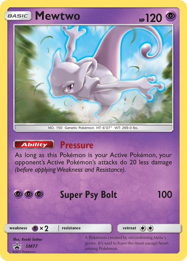 Mewtwo - SM77 - Sun & Moon Promos